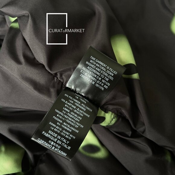Vetements: RARE Space Alien Head Velvet Down Padded Puffer Jacket FW22 - Picture 9 of 16